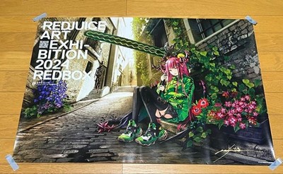 redjuice Art Exhibition 2024 REDBOX Bonus Poster C Hatsune Miku Vocaloid Anime