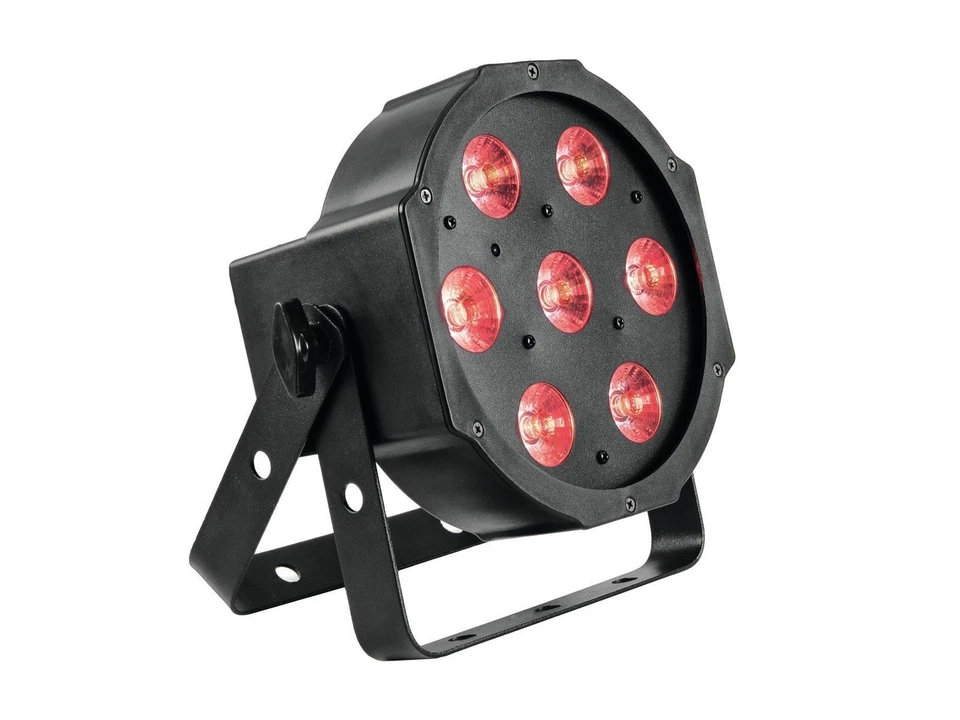 EUROLITE LED SLS-7 HCL Floor flacher LED PAR-Scheinwerfer mit 7 x 10 W RGBW+UV - Bild 2 von 4