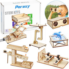 6 in 1 STEM Kits for Kids Age 8-10, Science Building Educational Experiment Proj