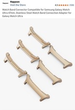 Watch Band Connector Compatible W/Samsung Galaxy Watch Ultra - 6 PCs - New