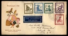 Mayfairstamps Netherlands FDC 1950 Children and Wildlife First Day Cover aax_817