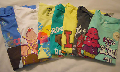 NEW Old Navy Girls Tee Shirts Sz 6-7 10-12 14 Children Kids Scratch  Sniff