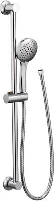 Moen Chrome Eco-Performance 5-Function Handheld Shower with 30-Inch ...