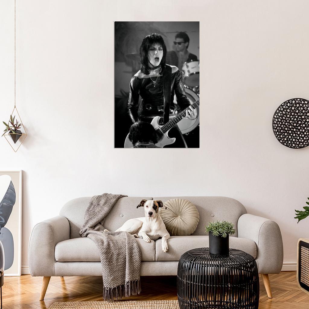 525325 JOAN JETT 80s 90s Retro Vintage Photo 16x12 WALL PRINT