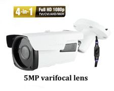 HD-TVI 5MP Sony CMOS 1080P 66IR Varifocal Zoom Lens OSD Security Camera C