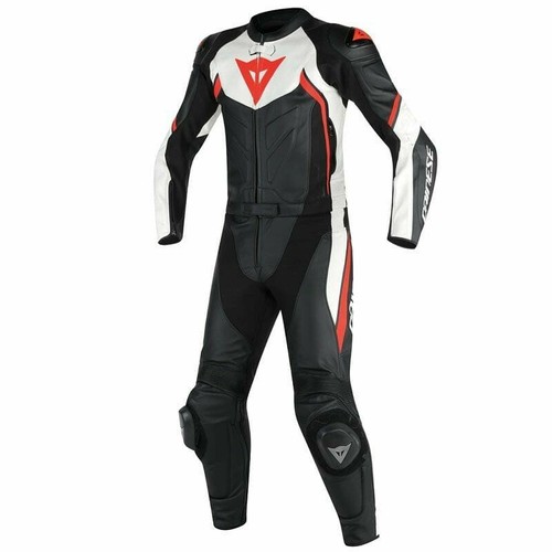 Carreras Traje Motorista de Cuero Hombres Chaqueta de Cuero de Moto Pantalones - Imagen 2 de 11
