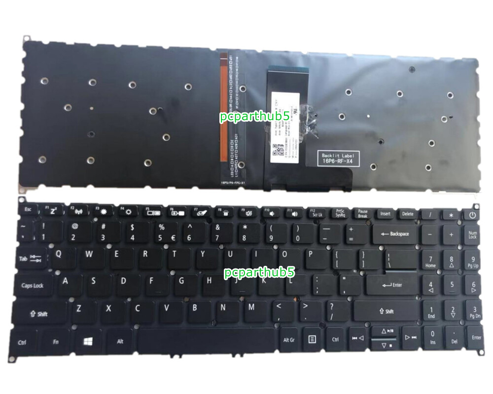 07195 Acer Aspire 5 N19C3 Ryzen 3 英語キー Amazon.com: KGIGIBE Replacement Backlit Keyboard for Acer