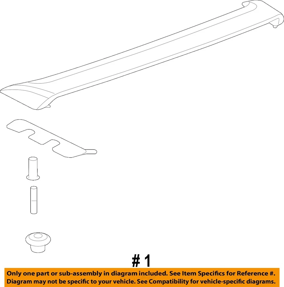 Used Deck Lid fits: 2011 Chevrolet Impala w/spoiler Grade A Foto 4 de 4