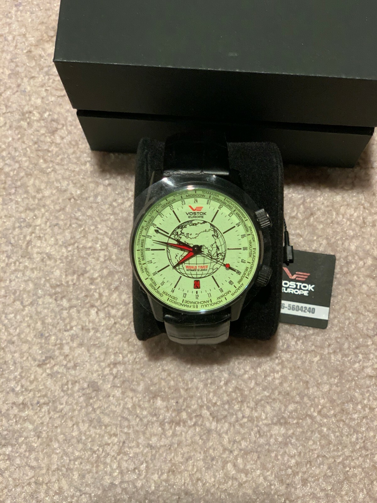 vostok europe world timer