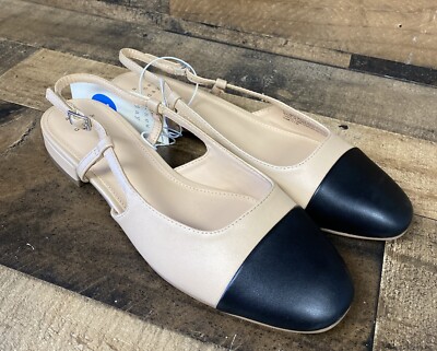 Women's Maxine Slingback Ballet Flats - A New Day, Tan, Size 7