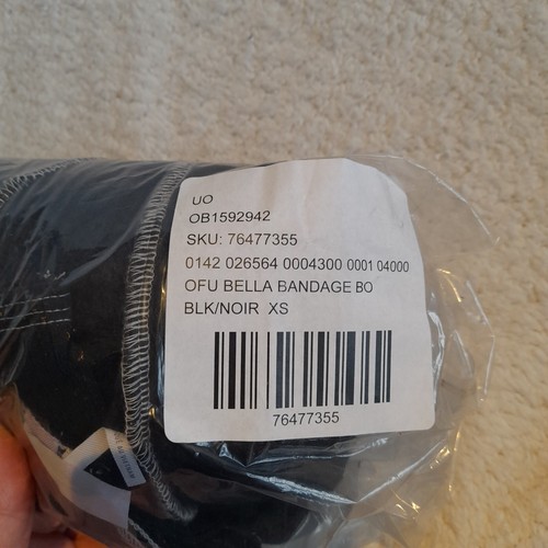 URBAN OUTFITTERS Trousers Womens XS Flare Legging Bella Bondage Black NEW RRP£48 - Picture 12 of 13