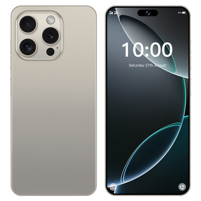 Smartphone I16 Pro Max Android 11 - 6.8 Pouces, 32Go, Double SIM, 3Go RAM - Débloqué Et Neuf