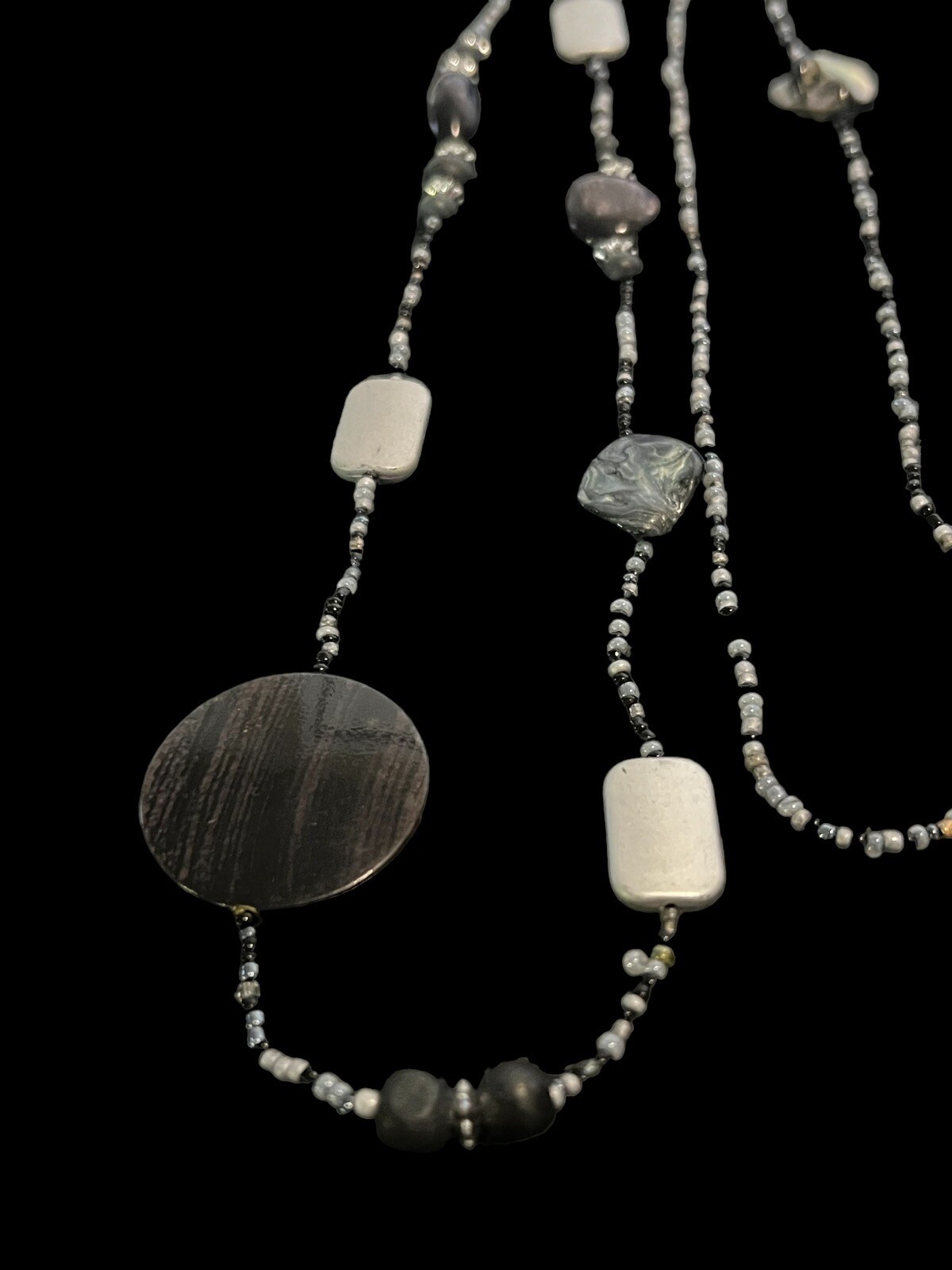 Multi Colored Blues Brown Silver Infinity No Clas… - image 4