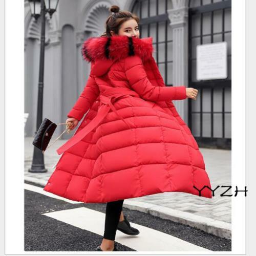 Hooded Fur Collar Short Cotton-padded Coats Lady Zipper Plush Warm Jacket Female Winter Coats