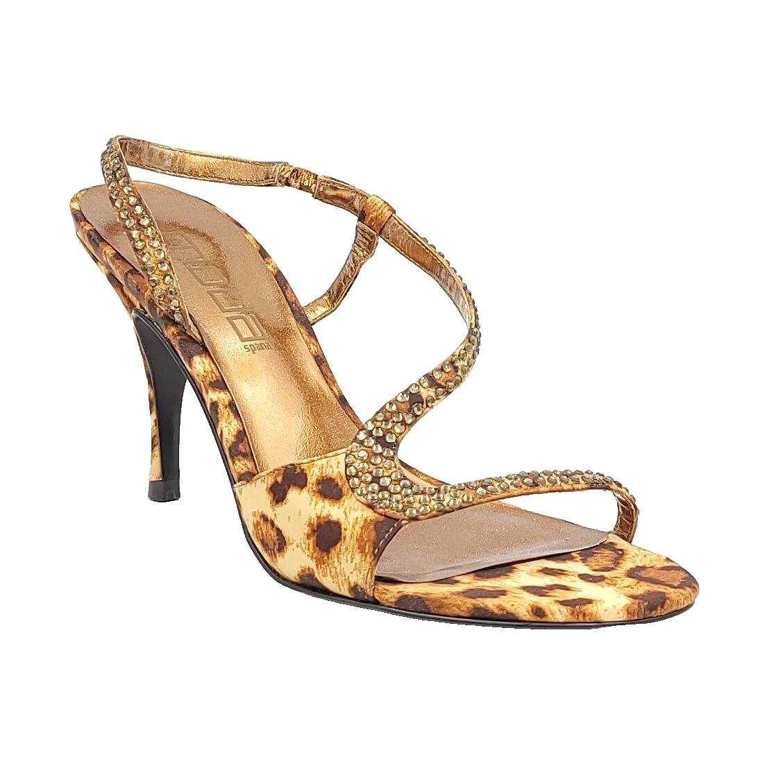 Moda Spana Animal Print Sandals for Women