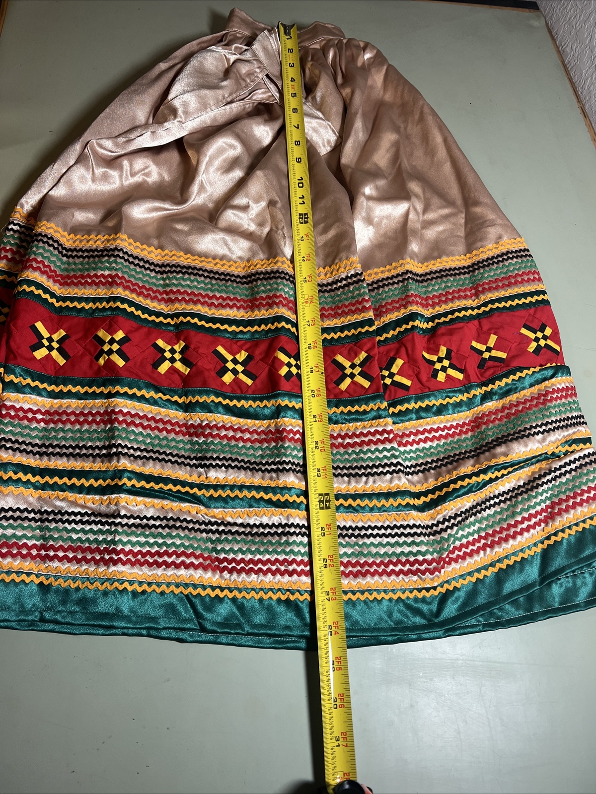 Seminole Native American Patchwork Skirt Women’s … - image 6