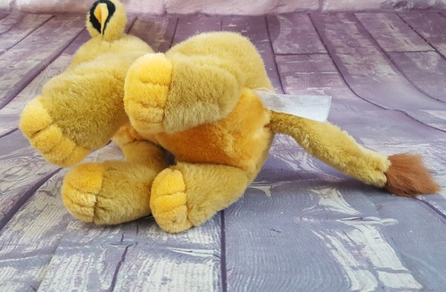 Disney 14" Young SIMBA CUB Sitting Position Lion King Plush Vintage - Picture 5 of 8