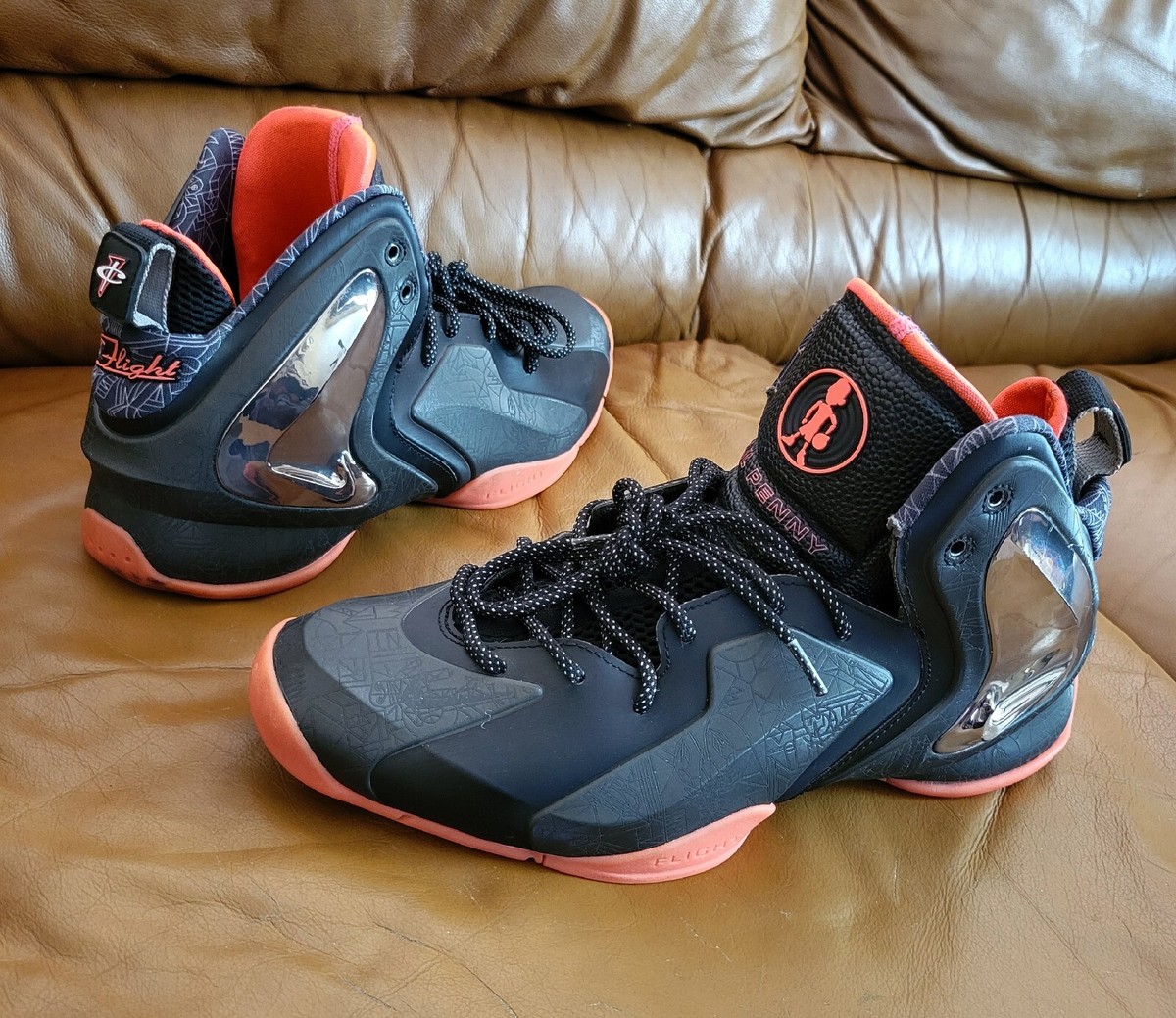 Men's Nike Lil Penny Posite NOLA Gumbo League Size (652121-001)