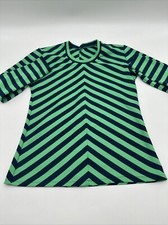 Unbranded Long Sleeve Shirt Women Medium Striped Multicolor .. 18944