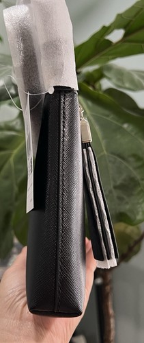 Bolso Bandolera Kate Spade Sadie Cremallera Cuero Negro KE594 - Imagen 7 de 10