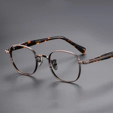 Brand Designer Reading Glasses Men Women Readers Retro Titanium Eyeglass Frames