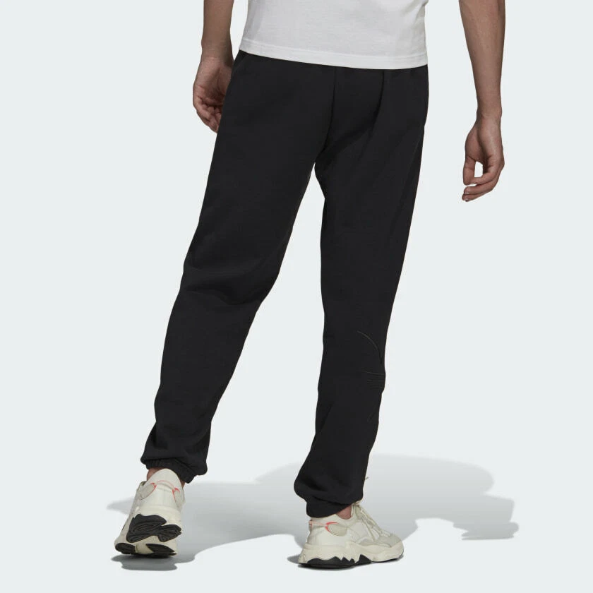 adidas originals ryv cuffed sweatpants in black