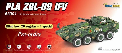 Dragon Armour, Tank 1/72, PLA ZBL-09 IFV (Digital camouflage) 63001 - Picture 5 of 13