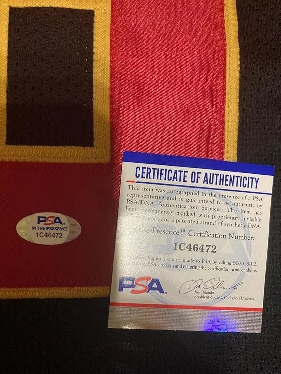 Camiseta deportiva firmada por Derrick Johnson personalizada de Kansas City, con certificado de autenticidad Foto 3 de 4