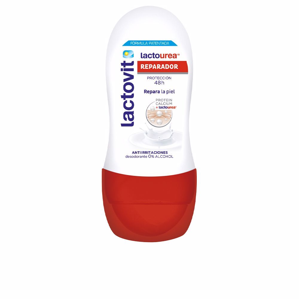 Higiene Lactovit hombre LACTO-UREA deo roll-on reparador 50 ml