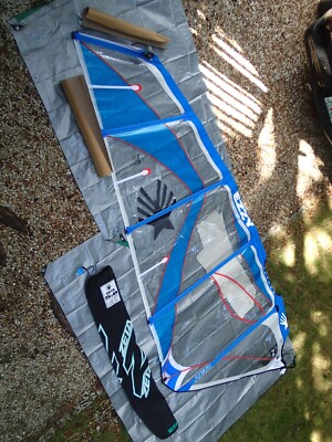 5.8 Ezzy Windsurfing Sail Zeta Blue 2024 New