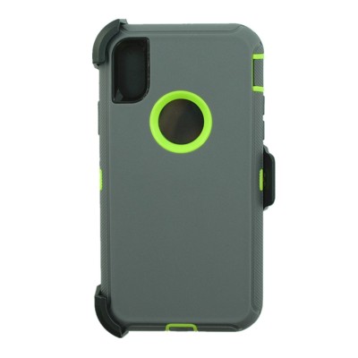For Apple iPhone XS / XR / XS Max Shockproof Defender Case Cover with Belt Clip 