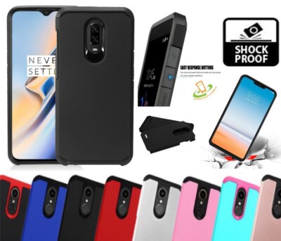 For Samsung Galaxy A52 5G Armor in Case Rubberized Shockproof Hybrid  Cover