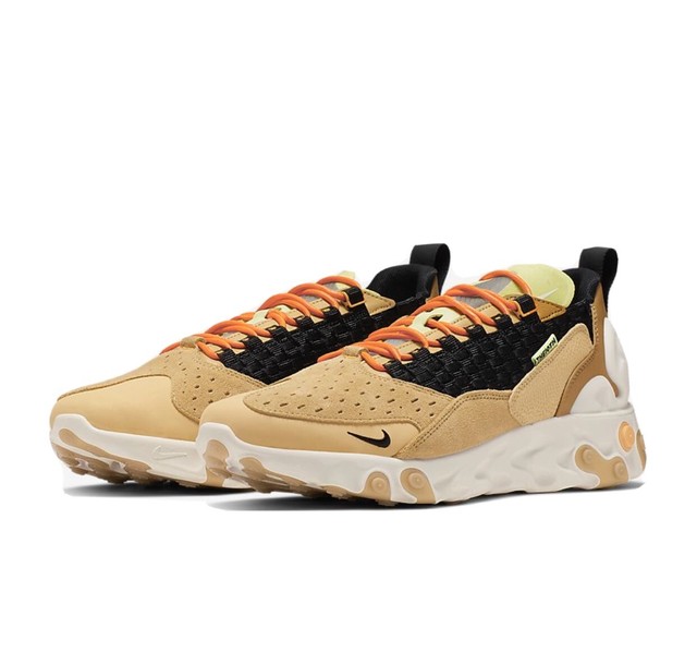 Nike Men's React Sertu The 10th Club Gold Volt Running Shoes AT5301-700 NEW | eBay