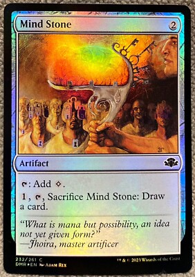 Mind Stone Foil (232) Dominaria Remastered DMR MTG Magic Card Mint