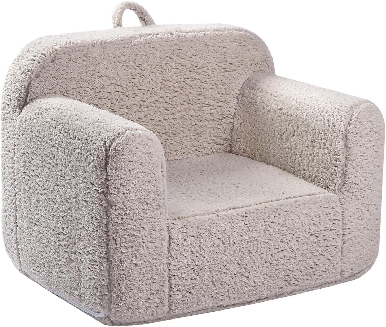 , Cuddly Toddler Foam Chair For Boys And Girls