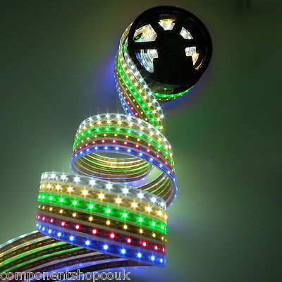 0,5-5m RGB Wasserdicht Flexible Streifen Beleuchtung 150-600 LEDs 3528 5050 SMD 12V