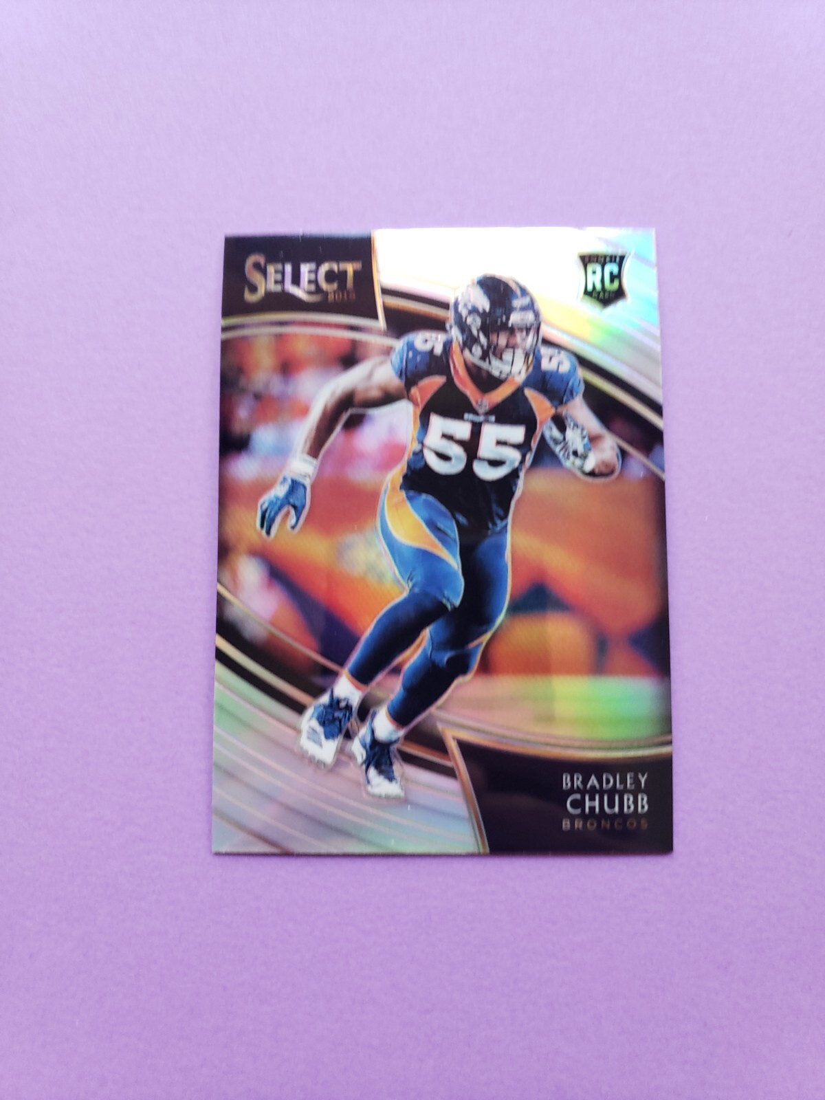 2018 Panini Select Field Level Bradley Chubb Silver Prizm Rookie #227