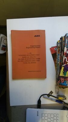 A.E.I. Departmental Engineering Report Transmission Development Trials