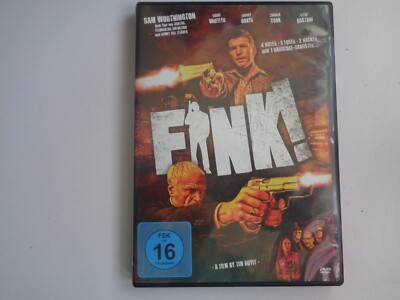 DVD SAM WORTHINGTON FINK! 4 KILLER 3 LOSER 2 HACKER UND 1 HARDCORE GANGSTER