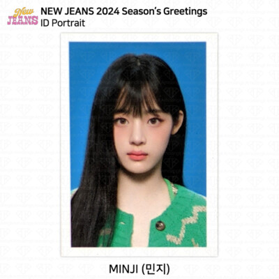 New Jeans 2024 Season's Greetings Weekly Challenge Cards Photocard