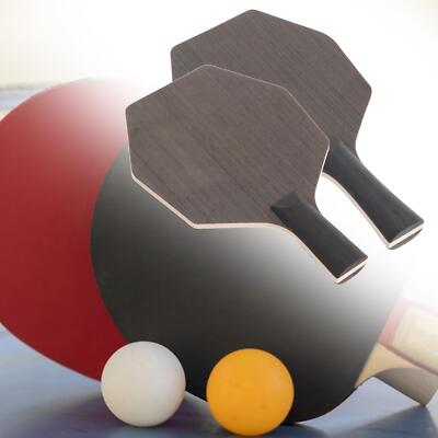 Table Tennis Racket Hexagonal Shaped Wood Table Tennis Bat for Game ...