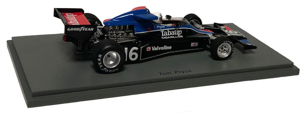 Spark S3840 Shadow DN5B #16 'Tabatip' German GP 1976 - Tom