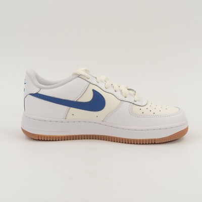 Nike Air Force 1 Low GS White Game Royal Gum DX5805-179 size