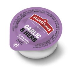 GARLIC & HERB Sauce 25ml Dip Pot - Take Away Burger Van Picnics BBQ PIZZA