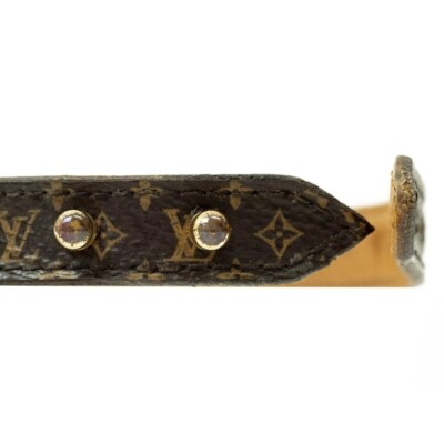 Auth Louis Vuitton Bracelet Essential V Monogram Bangle M6042F 17