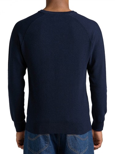 Lee - Sudadera suéter de ajuste regular para hombre Raglan Sky Captain - Imagen 2 de 3