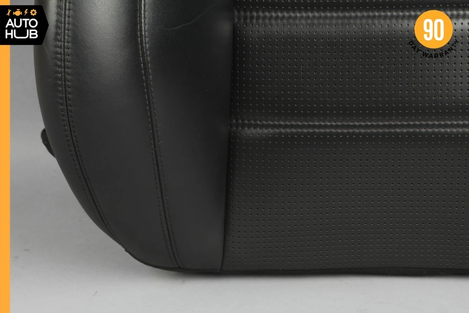 07-09 Cojín asiento superior delantero izquierdo o derecho mercedes w211 e63 amg negro fabricante de equipos originales Foto 4 de 4