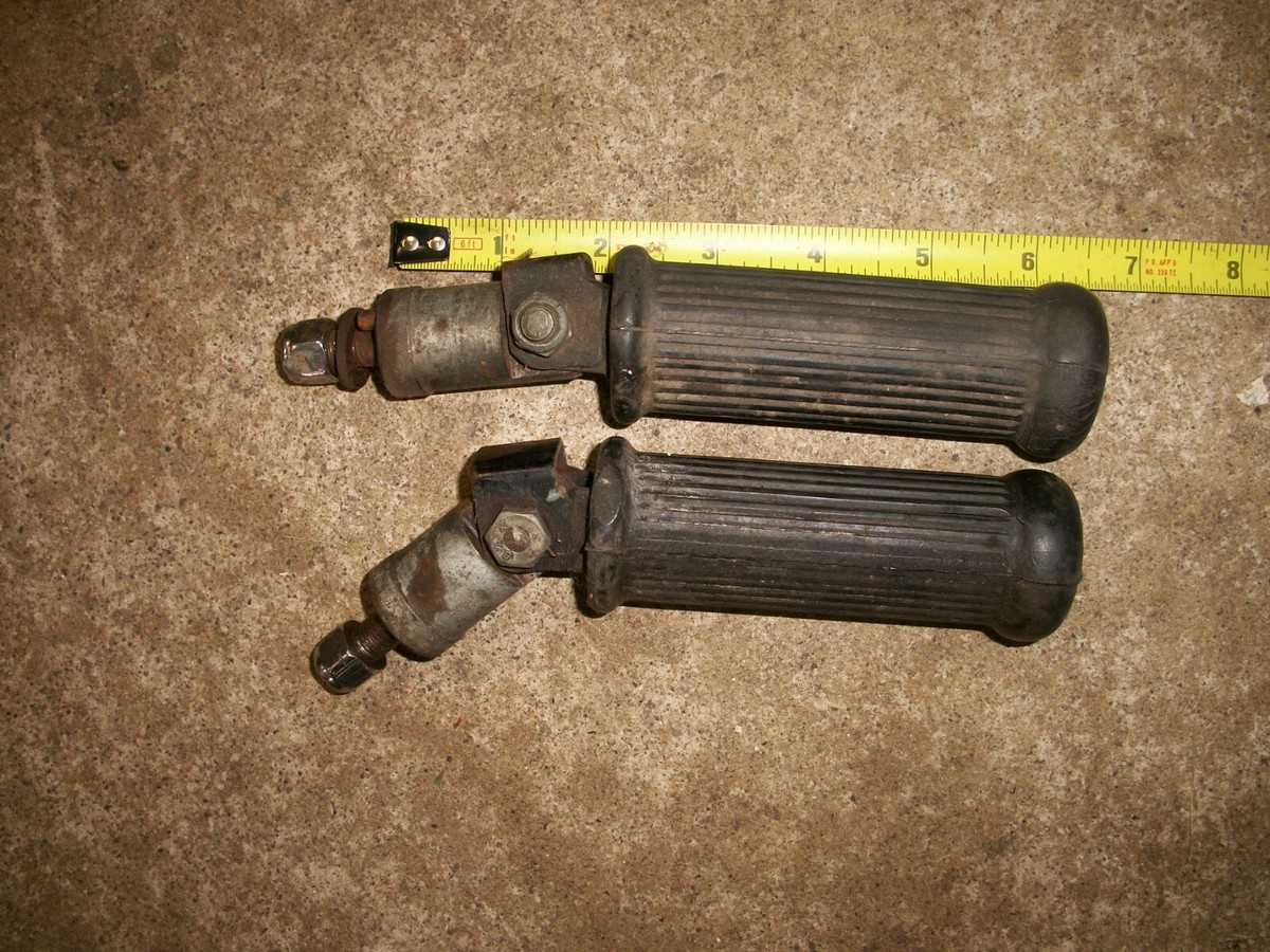 Triumph Passenger Footpegs Footrest 750cc TR7 T140 1977 17