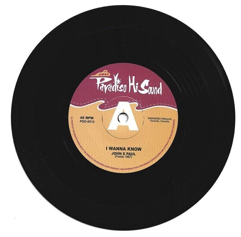 45Re✦JOHN E. PAUL "I Wanna Know"✦MICKY MOONSHINE "Name It You Got It"✦Sublime!♫