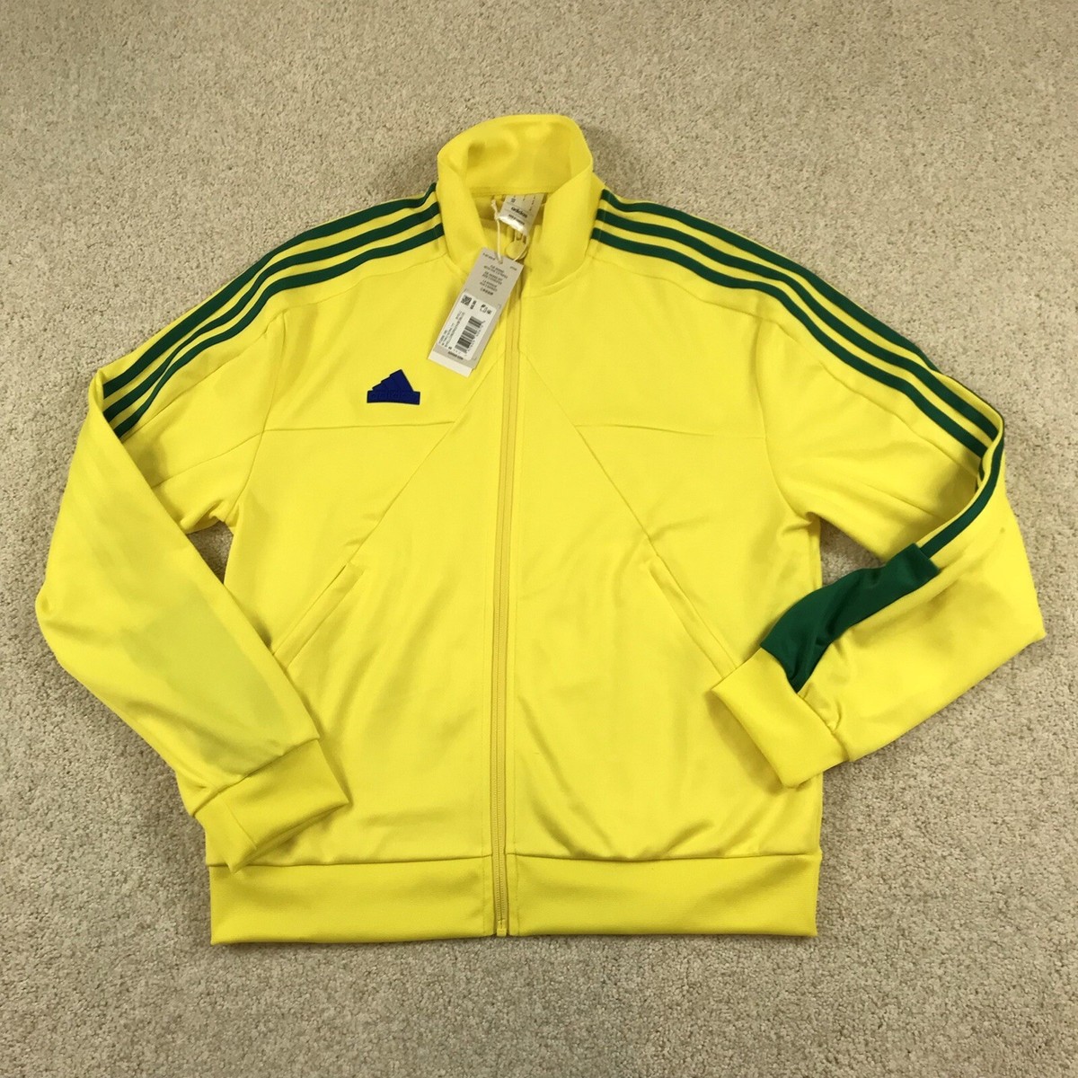 adidas originals イングランド代表 トラックジャケット OT Adidas House of Tiro Nation Track Jacket Mens Small New Yellow